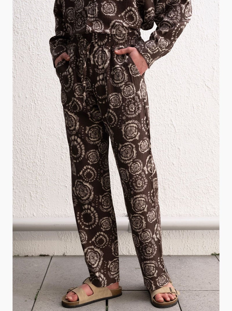 Calça de terno masculina giesto Castanho - Kiabi
