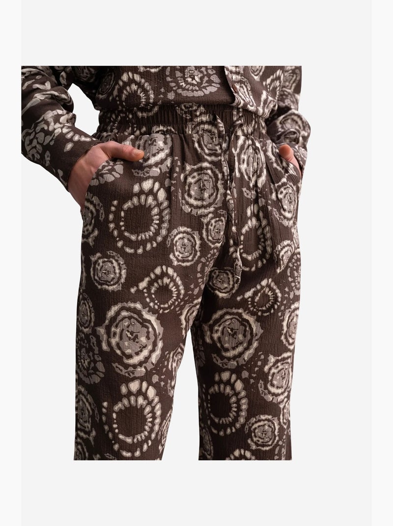 Calça de terno masculina giesto Castanho - Kiabi