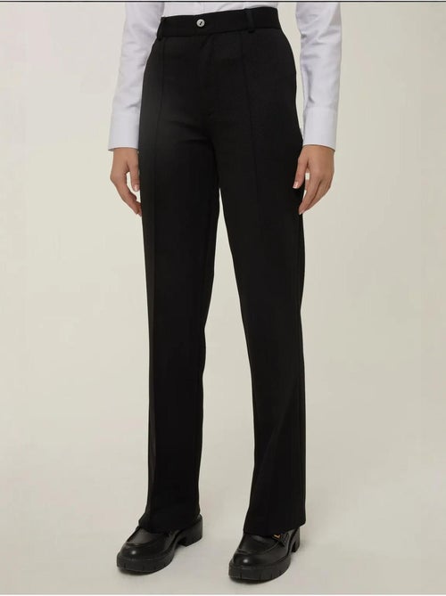 Calça direita com detalhe de costura - Kiabi Calça direita com detalhe de costura - Kiabi