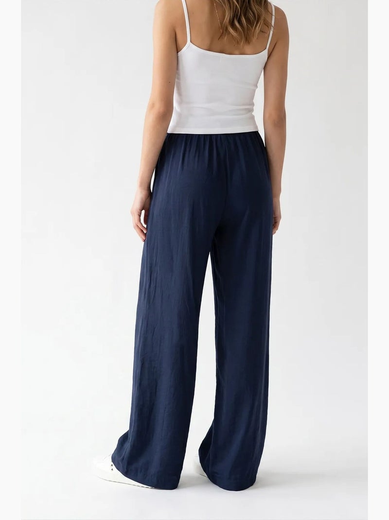 Calça feminina mixray Azul-marinho - Kiabi