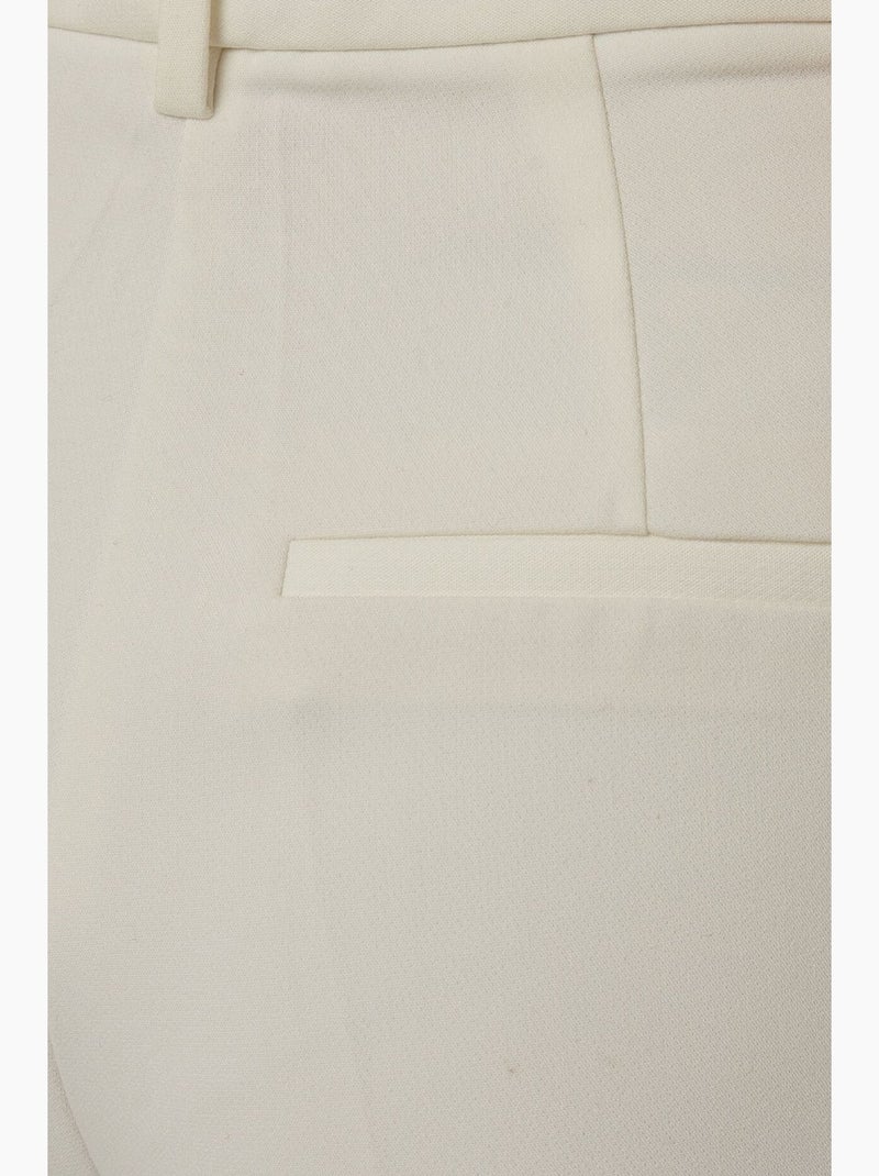 Calça flare premium cintura alta hiccup Branco - Kiabi