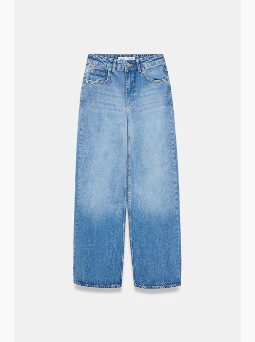 Calça jeans feminina reta dilvin - Kiabi Calça jeans feminina reta dilvin - Kiabi