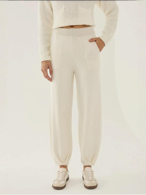Calça Jogger de Malha de Cintura Alta - Kiabi Calça Jogger de Malha de Cintura Alta - Kiabi