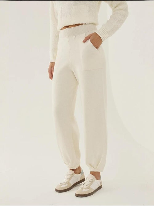 Calça Jogger de Malha de Cintura Alta - Kiabi Calça Jogger de Malha de Cintura Alta - Kiabi