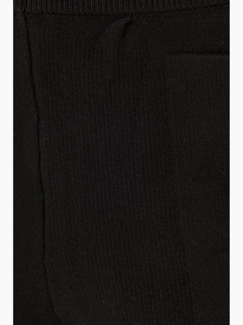 Calça jogger de malha de cintura alta hiccup - Kiabi Calça jogger de malha de cintura alta hiccup - Kiabi