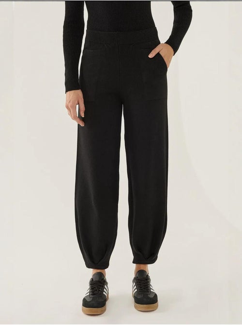 Calça Jogger de Malha de Cintura Alta - Kiabi Calça Jogger de Malha de Cintura Alta - Kiabi