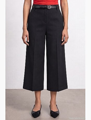 Calça reta feminina dilvin