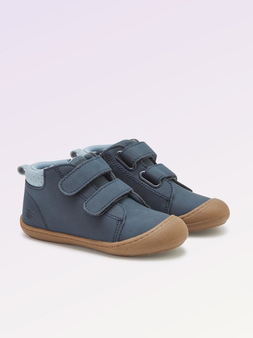 Calçado com tiras de velcro motricidade 3 - Kitchoun - Kiabi