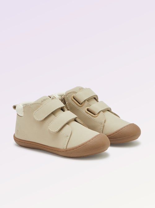 Calçado com tiras de velcro motricidade 3 - Kitchoun - Kiabi