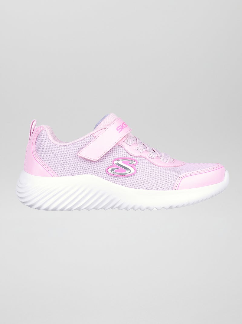 Calçado 'Skechers Bounder - Girly Groove' ROSA - Kiabi