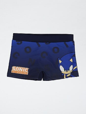 Calção de banho boxer estampado 'Sonic'