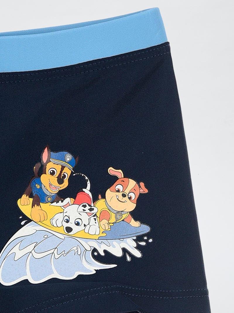 Calção de banho boxer 'Patrulha Pata' bicolor Azul - Kiabi