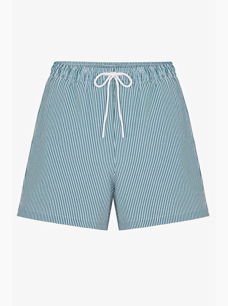 Calção masculino retro tissue penti Azul-pastel - Kiabi