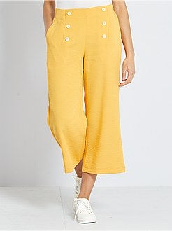 Calças à marinheiro - Kiabi