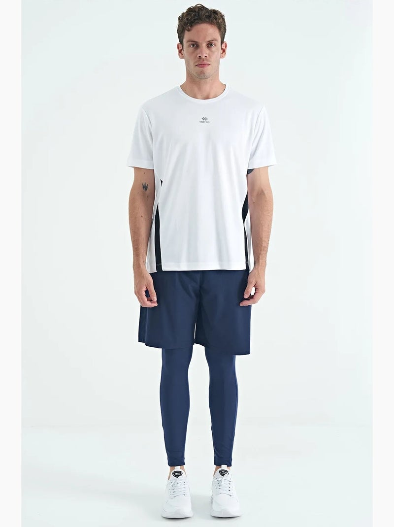 Calças active de malha skinny para homem tommy Azul-marinho - Kiabi
