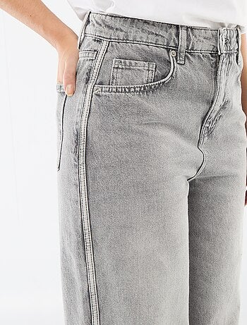 Calças baggy de cintura descida