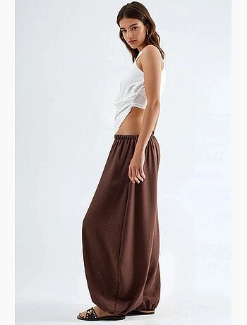 Calças baggy pull-on busem