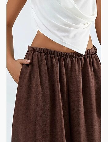 Calças baggy pull-on busem