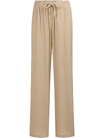 Calças Kaki Teddy Smith Lynet para Mulher