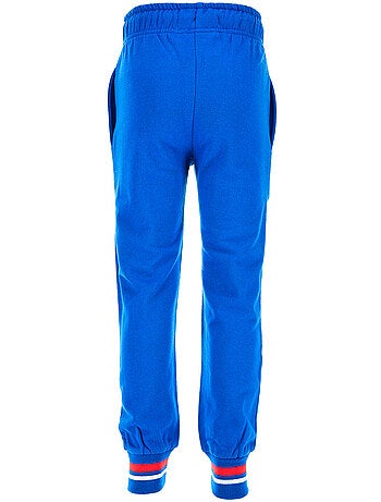 Calças calças de fato de treino superman azul menino | licença oficial