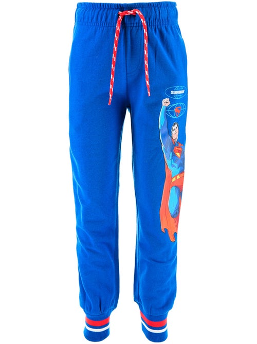 Calças calças de fato de treino superman azul menino | licença oficial - Kiabi