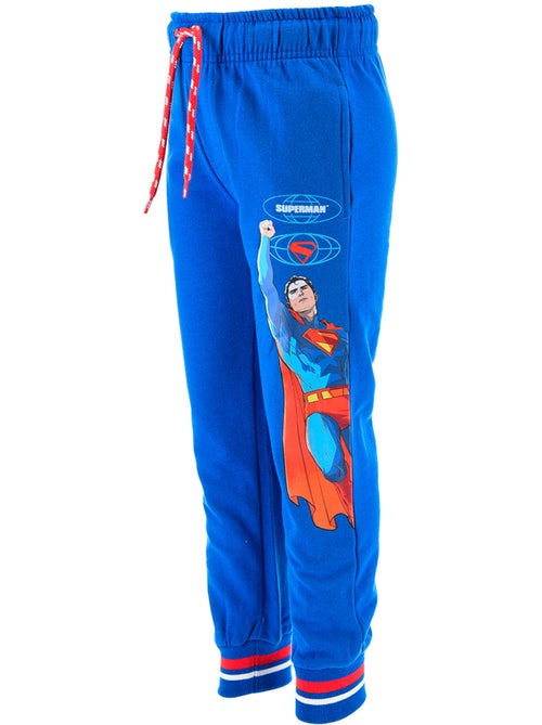 Calças calças de fato de treino superman azul menino | licença oficial - Kiabi