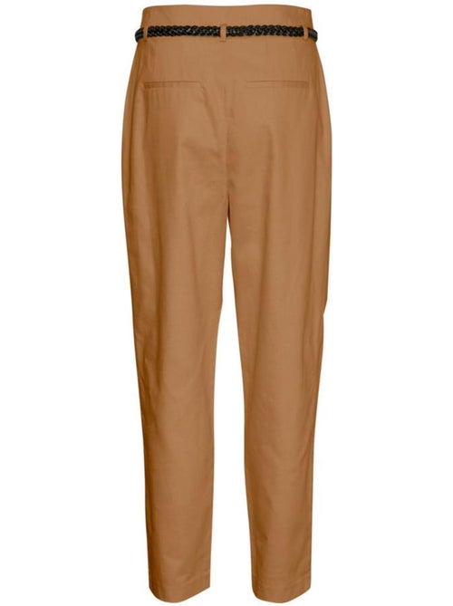 Calças Camel Vero Moda Katie para Mulher - Kiabi Calças Camel Vero Moda Katie para Mulher - Kiabi