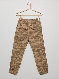 Calças 'camuflagem' - Kiabi