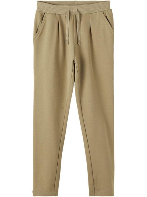 Calças Cargo Caqui para Menina Name It OVT - Kiabi Calças Cargo Caqui para Menina Name It OVT - Kiabi