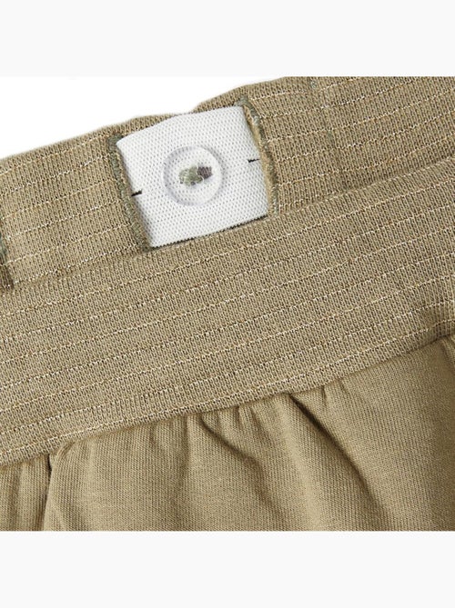 Calças Cargo Caqui para Menina Name It OVT - Kiabi Calças Cargo Caqui para Menina Name It OVT - Kiabi