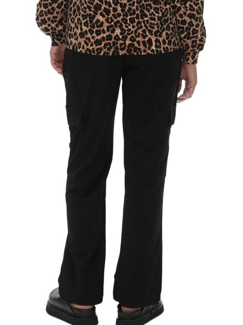 Calças Cargo de Maternidade Pretas Vero Moda para Mulher - Kiabi Calças Cargo de Maternidade Pretas Vero Moda para Mulher - Kiabi