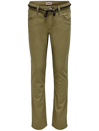 Calças Cargo Kaki para Menina Only 15280608