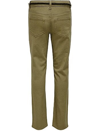 Calças Cargo Kaki para Menina Only 15280608