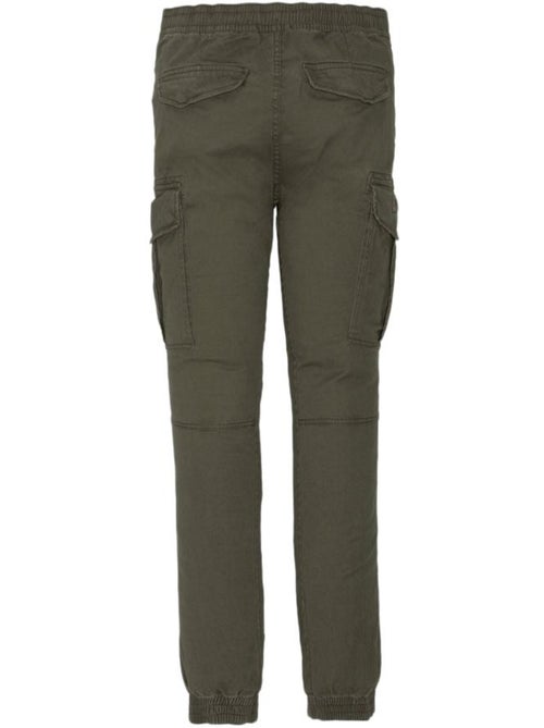 Calças Cargo Kaki para Rapaz Schott Combat - Kiabi Calças Cargo Kaki para Rapaz Schott Combat - Kiabi