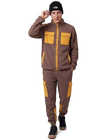 Calças cargo polares de caminhada homem