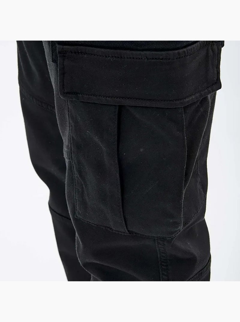 Calças Cargo Pretas Kaporal Malki para Homem Preto - Kiabi