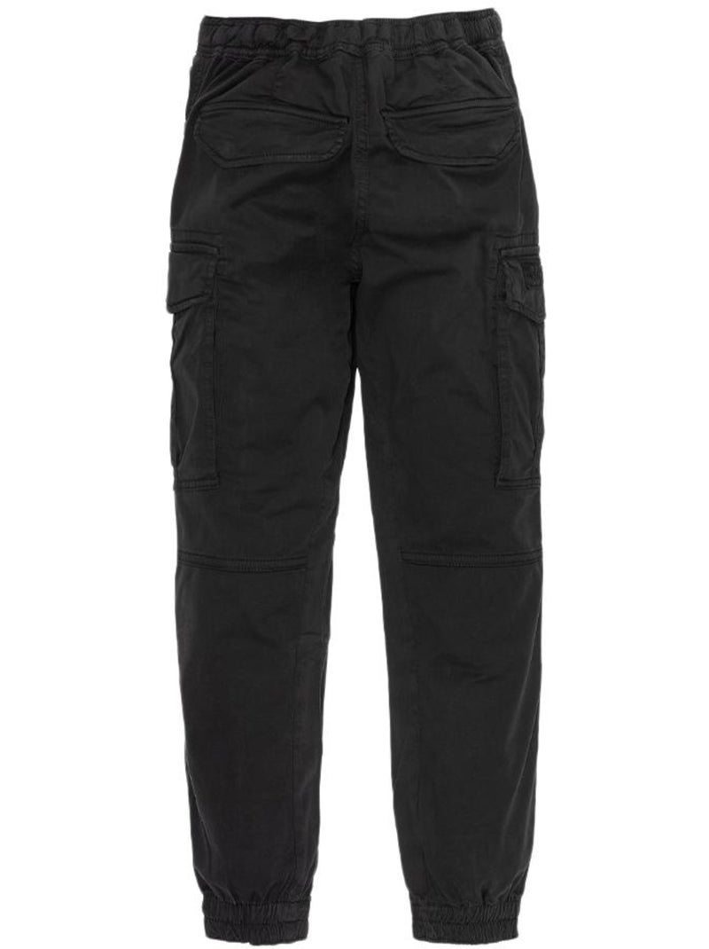 Calças Cargo Pretas para Rapaz Schott Combat Preto - Kiabi