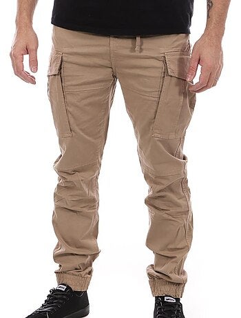 Calças Cargo Pretas Relaxed para Homem Schott