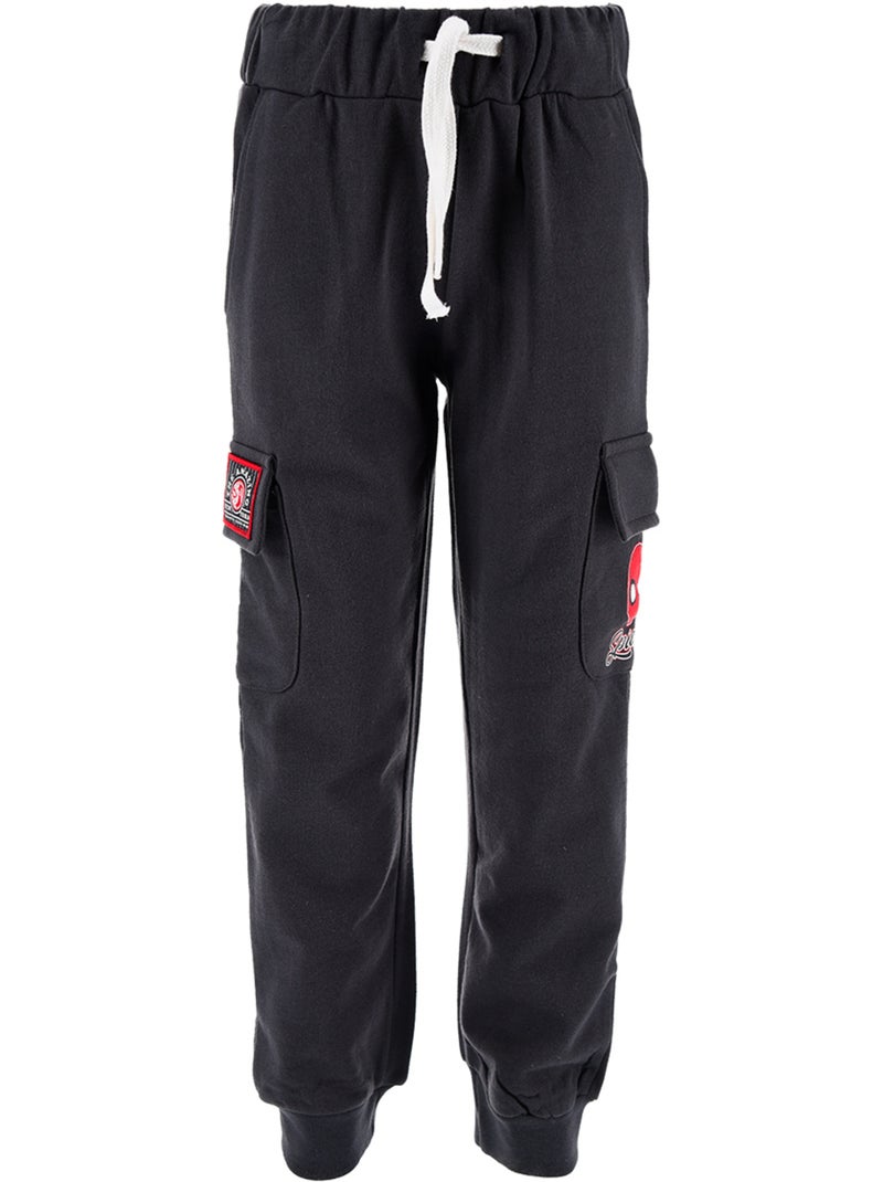 Calças cargo spider-man preto menino | licença oficial Preto - Kiabi
