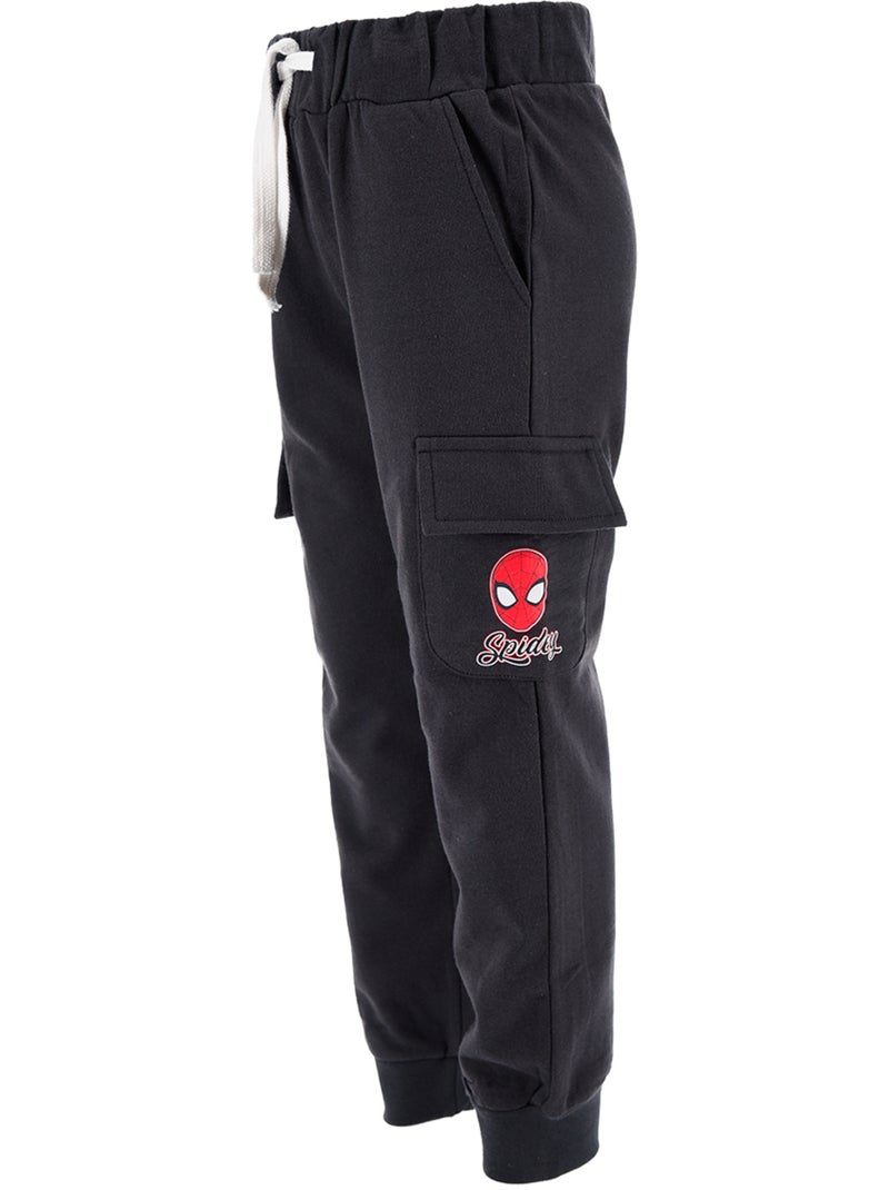 Calças cargo spider-man preto menino | licença oficial Preto - Kiabi
