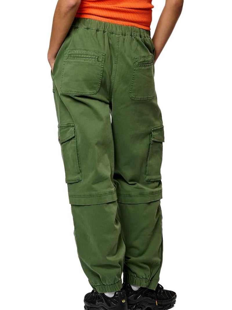 Calças Cargo Verdes Kaporal Verum para Mulher Verde - Kiabi