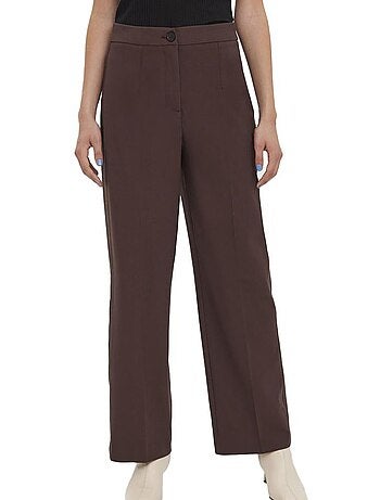 Calças Castanhas Largas Vero Moda para Mulher