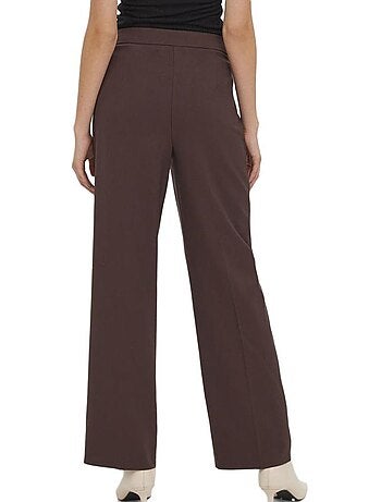 Calças Castanhas Largas Vero Moda para Mulher