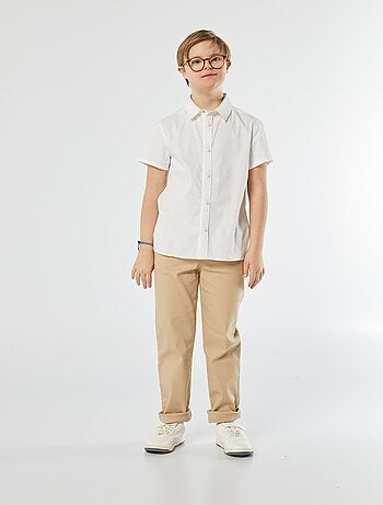 Calças chino - coleção fácil de vestir