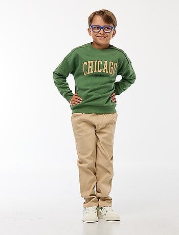 Calças chino - coleção fácil de vestir