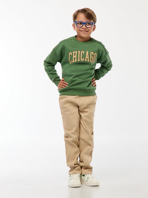 Calças chino - So Easy - Kiabi