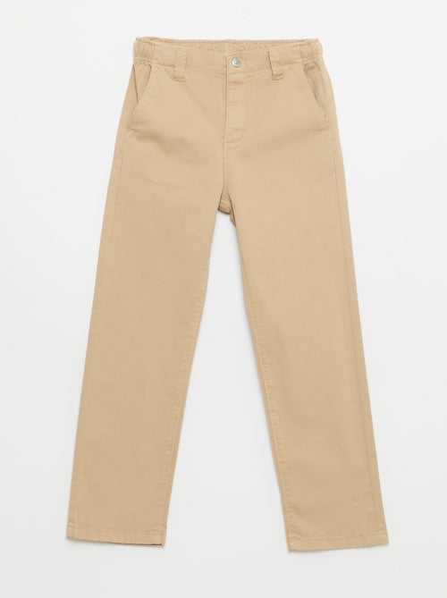 Calças chino - So Easy - Kiabi