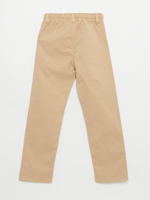 Calças chino - So Easy - Kiabi