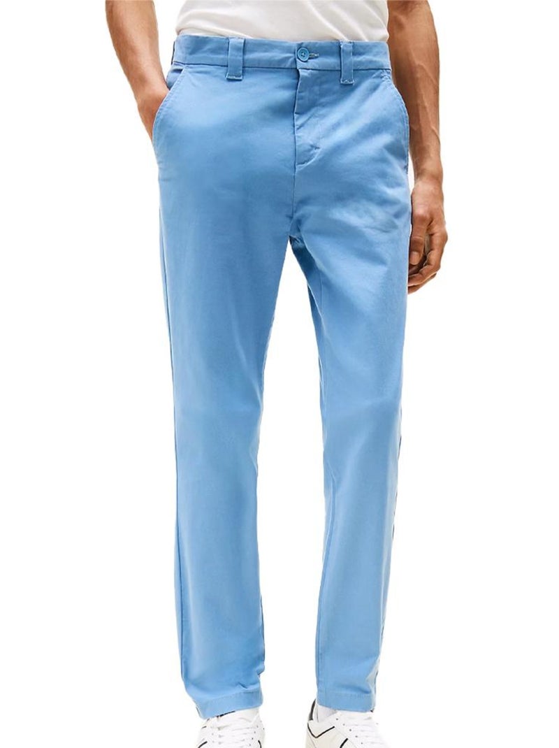 Calças Chino Azuis Tommy Hilfiger Austin para Homem Azul - Kiabi