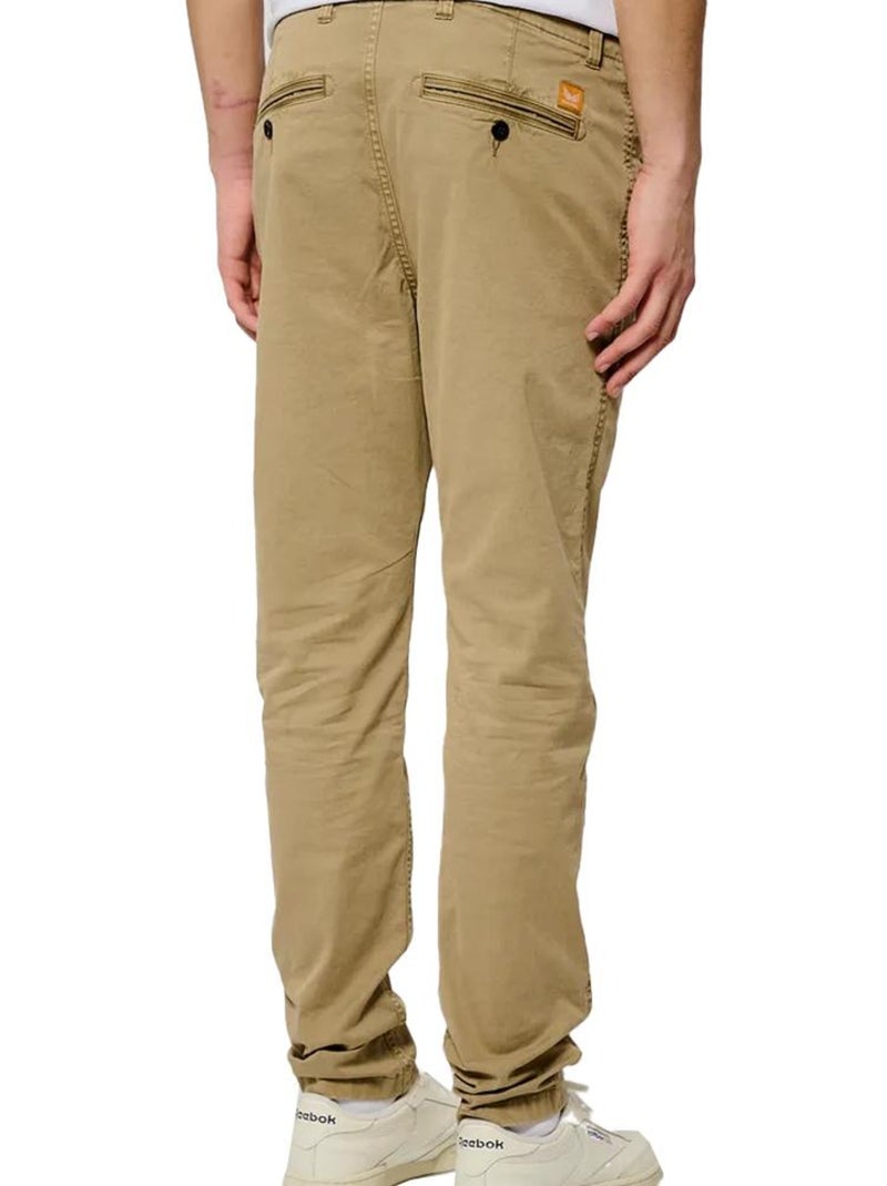 Calças Chino Castanhas Claras para Homem Kaporal Kp Baros Castanho-capuccino - Kiabi